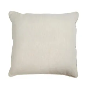 55cm Throw Cushion Ivory by OneWorld Collection, a Throws for sale on Style Sourcebook