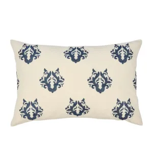 Bluebird 40x60cm Cushion Blue/White by OneWorld Collection, a Cushions, Decorative Pillows for sale on Style Sourcebook