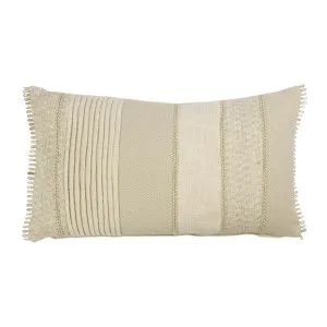Avelina 35x60cm Cushion Natural by OneWorld Collection, a Cushions, Decorative Pillows for sale on Style Sourcebook