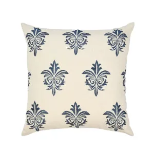 Cushion - Bluebird 50x50cm Blue/White by OneWorld Collection, a Cushions, Decorative Pillows for sale on Style Sourcebook