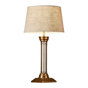 Hudson Table Table Lamp Brass Base Only by OneWorld Collection, a Table & Bedside Lamps for sale on Style Sourcebook