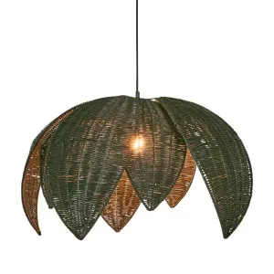 BALI LARGE PENDANT BLACK by OneWorld Collection, a Pendant Lighting for sale on Style Sourcebook
