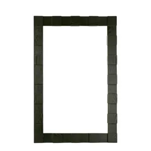 Monument Wall Mirror Black by OneWorld Collection, a Mirrors for sale on Style Sourcebook