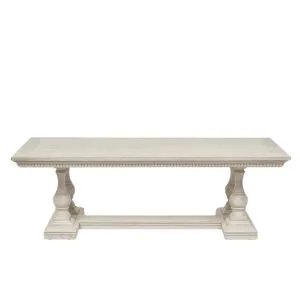 Ville Oak Dining Table White 300cm by OneWorld Collection, a Dining Tables for sale on Style Sourcebook