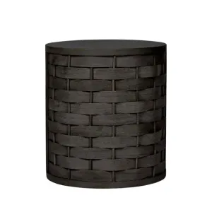 Weave Occasional Table Black by OneWorld Collection, a Side Table for sale on Style Sourcebook