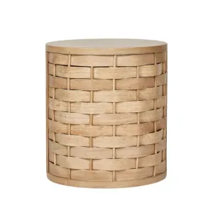 Weave Occasional Table Natural by OneWorld Collection, a Side Table for sale on Style Sourcebook