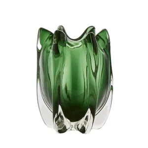 Noria Vase Small Green by OneWorld Collection, a Vases & Jars for sale on Style Sourcebook