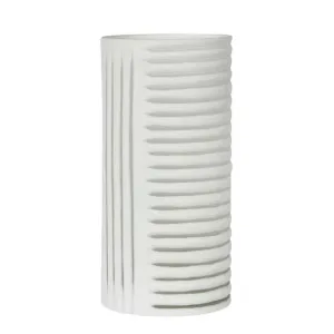 Hollis Vase Tall White by OneWorld Collection, a Vases & Jars for sale on Style Sourcebook