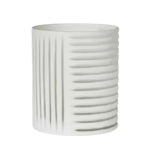 Hollis Vase Wide White by OneWorld Collection, a Vases & Jars for sale on Style Sourcebook