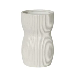 Austin Vase White Medium by OneWorld Collection, a Vases & Jars for sale on Style Sourcebook