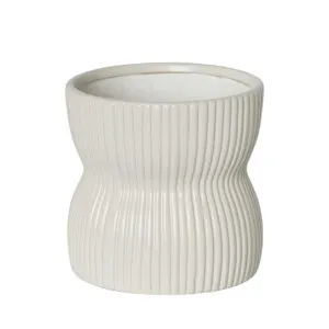 Austin Vase White Small by OneWorld Collection, a Vases & Jars for sale on Style Sourcebook