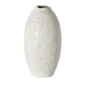 Jaylen Bud Vase Cream by OneWorld Collection, a Vases & Jars for sale on Style Sourcebook