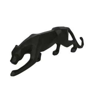 Singa Polyresin Leopard Black by OneWorld Collection, a Decor for sale on Style Sourcebook