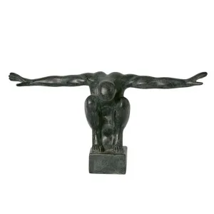 Bethem Man Sculpture Black by OneWorld Collection, a Decor for sale on Style Sourcebook