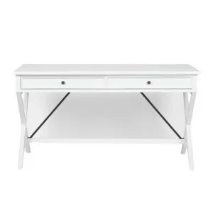 Amos Oak Desk White by OneWorld Collection, a Desks for sale on Style Sourcebook