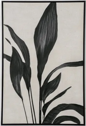 Black Foliage Wall Art 1 by OneWorld Collection, a Artwork & Wall Decor for sale on Style Sourcebook