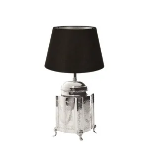 Kensington Table Lamp Base Small Shiny Nickel by OneWorld Collection, a Table & Bedside Lamps for sale on Style Sourcebook