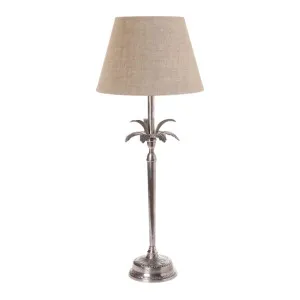 Casablanca Table Lamp Base Antique Silver by OneWorld Collection, a Table & Bedside Lamps for sale on Style Sourcebook