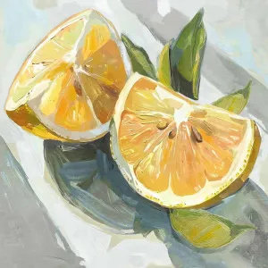 Lemon Slice Wall Art by OneWorld Collection, a Artwork & Wall Decor for sale on Style Sourcebook