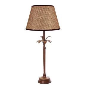 Casablanca Table Lamp Base Brown by OneWorld Collection, a Table & Bedside Lamps for sale on Style Sourcebook