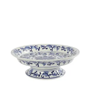 Savannah Footed Bowl by OneWorld Collection, a Decorative Plates & Bowls for sale on Style Sourcebook