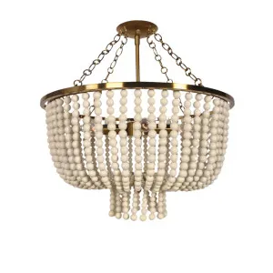 Mayflower Ceiling Pendant Antique Gold by OneWorld Collection, a Pendant Lighting for sale on Style Sourcebook