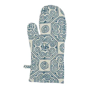 Malta Mosaic Cotton Single Oven Glove by OneWorld Collection, a Kitchenware for sale on Style Sourcebook