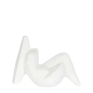 Henry Polyresin Reclining Statue White by OneWorld Collection, a Statues & Ornaments for sale on Style Sourcebook