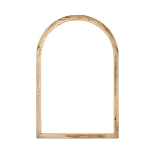 Arched Wooden Mirror by OneWorld Collection, a Mirrors for sale on Style Sourcebook