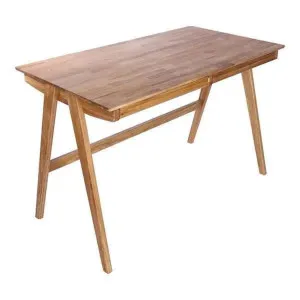 Oslo 2 Drawer Oak Desk Lacquered Finish by OneWorld Collection, a Desks for sale on Style Sourcebook