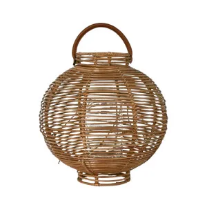 Eva Rattan Lantern Small by OneWorld Collection, a Vases & Jars for sale on Style Sourcebook