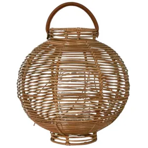 Eva Rattan Lantern Large by OneWorld Collection, a Vases & Jars for sale on Style Sourcebook