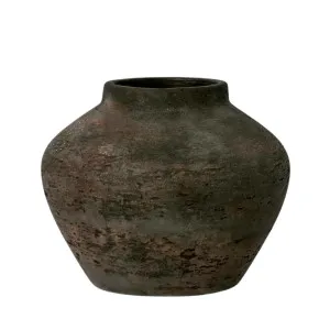 Landis Classic Small Vase Earth Brown by OneWorld Collection, a Vases & Jars for sale on Style Sourcebook