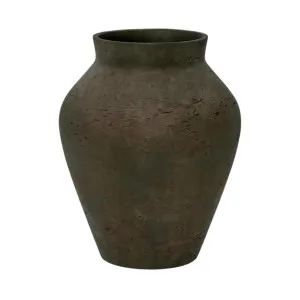 Landis Classic Large Vase Earth Brown by OneWorld Collection, a Vases & Jars for sale on Style Sourcebook