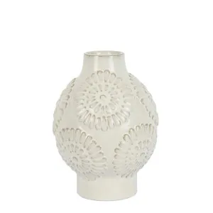 Emmeline Ceramic Vase Large by OneWorld Collection, a Vases & Jars for sale on Style Sourcebook