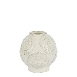 Emmeline Ceramic Vase Small by OneWorld Collection, a Vases & Jars for sale on Style Sourcebook