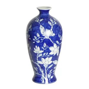 Magnolia Watercolour Porcelain Vase by OneWorld Collection, a Statues & Ornaments for sale on Style Sourcebook