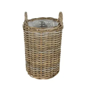 Baku Round Basket Medium Natural by OneWorld Collection, a Decor for sale on Style Sourcebook