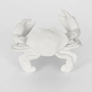 Claude White Crab by OneWorld Collection, a Decor for sale on Style Sourcebook