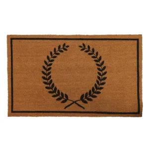 Wimbledon Coir Doormat with Vinyl Backing Small 45x75 by OneWorld Collection, a Contemporary Rugs for sale on Style Sourcebook
