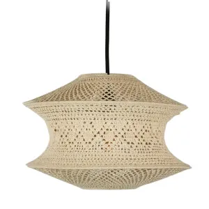 Summersby Ceiling Pendant Medium Ivory by OneWorld Collection, a Pendant Lighting for sale on Style Sourcebook