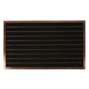 Doormat Extra Large Antique Copper Finish by OneWorld Collection, a Contemporary Rugs for sale on Style Sourcebook