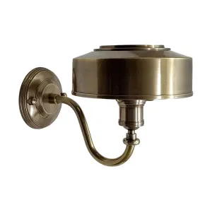 Gadsby Wall Light Antique Brass by OneWorld Collection, a Wall Lighting for sale on Style Sourcebook