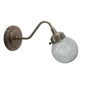 Beacon Outdoor Wall Light Antique Brass by OneWorld Collection, a Wall Lighting for sale on Style Sourcebook
