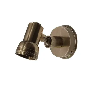 Carter Mini Wall Light Antique Brass by OneWorld Collection, a Wall Lighting for sale on Style Sourcebook