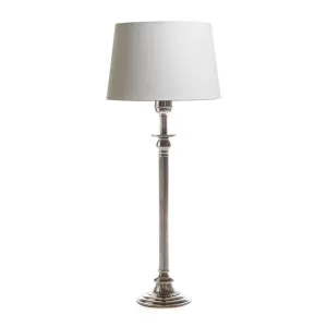 Chelsea Table Lamp Base Antique Silver - Base Only by OneWorld Collection, a Table & Bedside Lamps for sale on Style Sourcebook