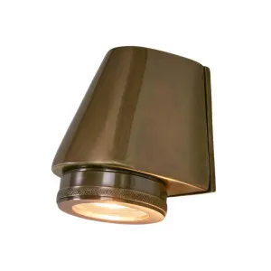 Seaman Outdoor Wall Light Antique Brass by OneWorld Collection, a Wall Lighting for sale on Style Sourcebook