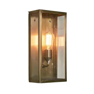 Goodman Outdoor Wall Light Ant Brass by OneWorld Collection, a Wall Lighting for sale on Style Sourcebook