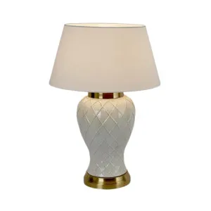 Berkley Ceramic Lamp & Shade by OneWorld Collection, a Table & Bedside Lamps for sale on Style Sourcebook