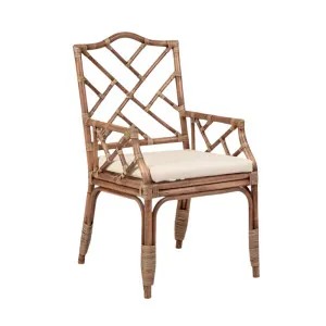 Dynasty Rattan Dining Armchair by OneWorld Collection, a Dining Chairs for sale on Style Sourcebook